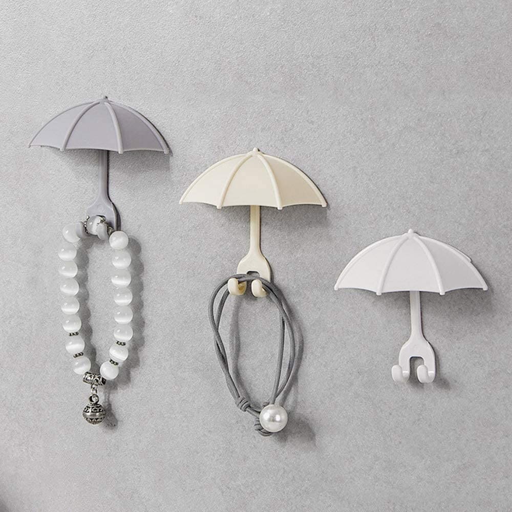 Set Of 3 Umbrella Wall Hooks Sticker, Colorful Key Hanging Holders, Umbrella Toothbrush Holder, Hanging Hook For Hat Purse Key Storage, Umbrella Wall Rack For Kitchens & Bathrooms Set Of 3 Umbrella Wall Hooks Sticker, Colorful Key Hanging Holders, Umbrella Toothbrush Holder, Hanging Hook For Hat Purse Key Storage, Umbrella Wall Rack For Kitchens & Bathrooms